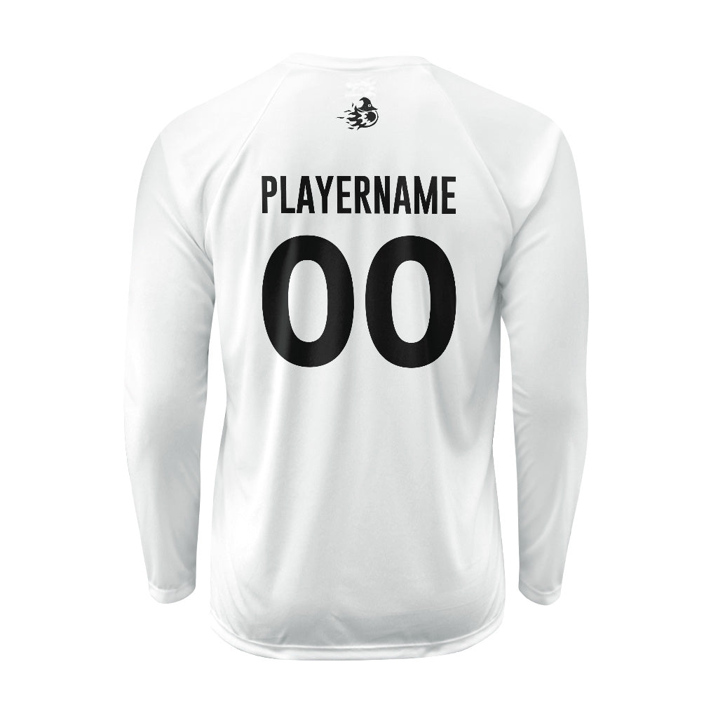 Spot Sublimated Raglan Long Sleeve