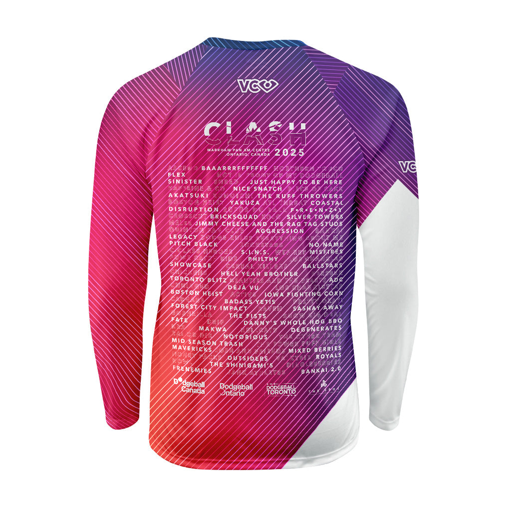 Clash Hot Slash Raglan Long Sleeve (F/L Only)
