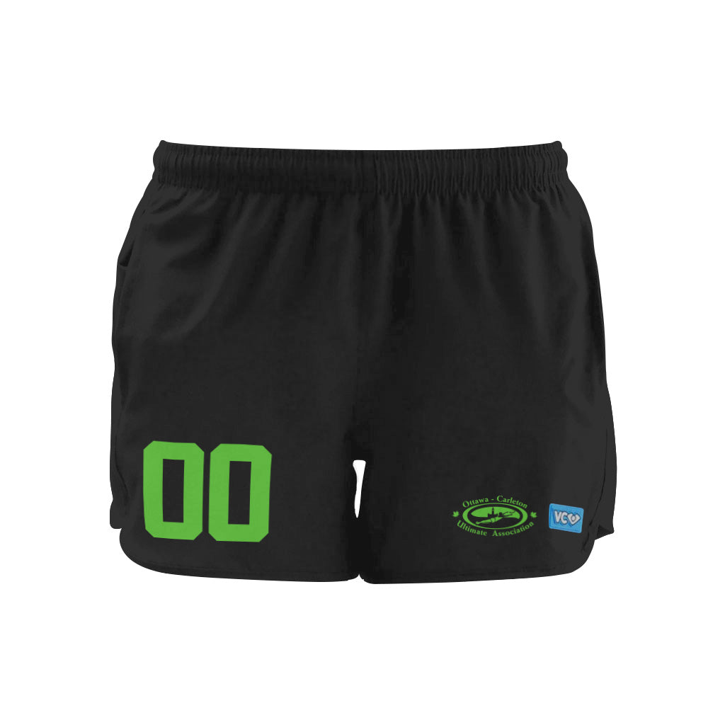 Wicked East Black Shorty Shorts