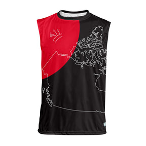 Dodgeball Canada Cloth Nationals Map Classic Sleeveless Jersey