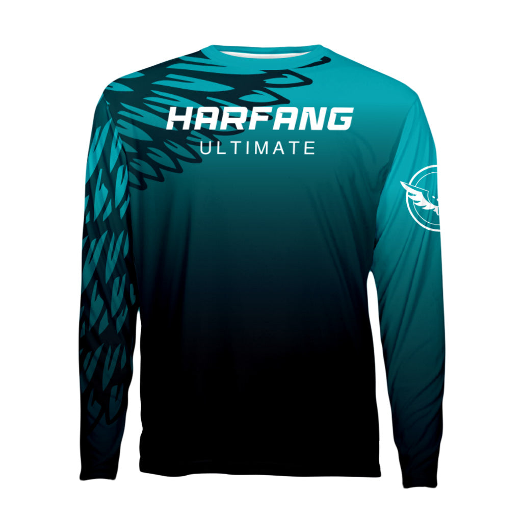 Harfang Fan Dark Teal Classic Long Sleeve