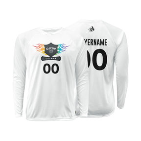Spot Sublimated Raglan Long Sleeve