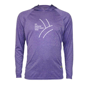 Dodgeball Cloth Nationals 2025 Heather Purple Revolution Lite