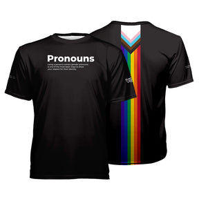Maillot de pronoms de fierté progressiste