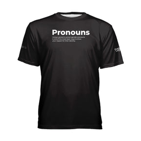 Maillot de pronoms de fierté progressiste